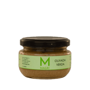 Paté de oliva arbequina verde